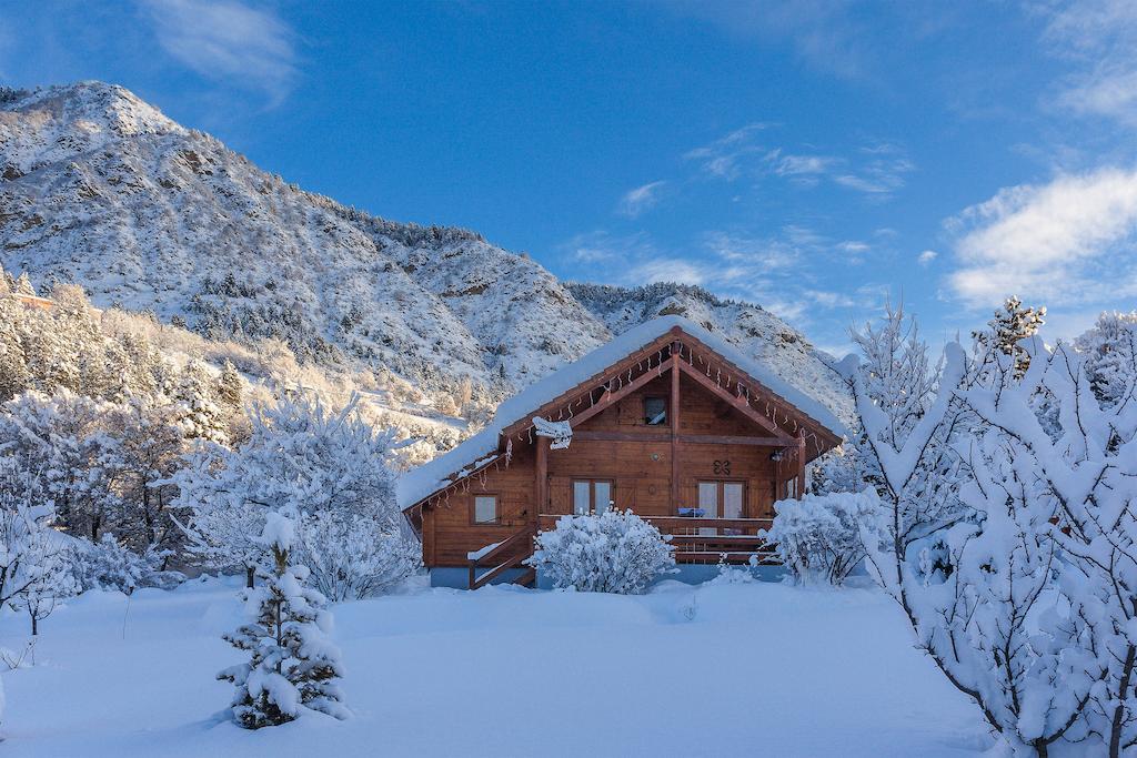 Chalet Carpe Diem La Batie-Neuve Bagian luar foto