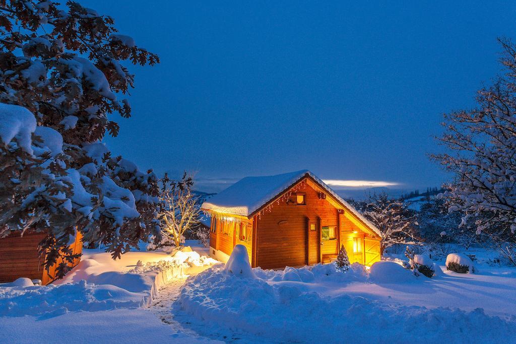 Chalet Carpe Diem La Batie-Neuve Bagian luar foto