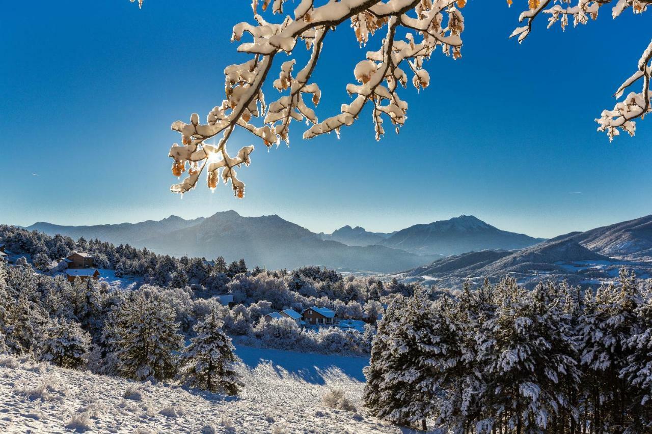 Chalet Carpe Diem La Batie-Neuve Bagian luar foto