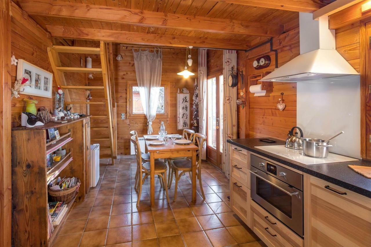 Chalet Carpe Diem La Batie-Neuve Bagian luar foto